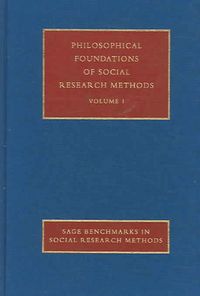 Produktbild: Philosophical Foundations of Social Research Methods