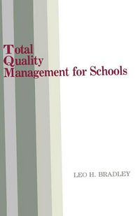 Produktbild: Total Quality Management for Schools
