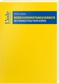 Produktbild: Beweisverwertungsverbote im Finanzstrafverfahren