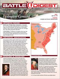 Produktbild: Battle Digest: Lexington-Concord