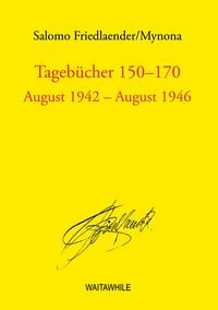 Produktbild: Tageb&uuml;cher 150-170