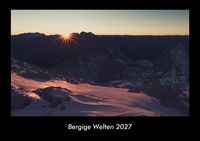 Produktbild: Bergige Welten 2027 Fotokalender DIN A3
