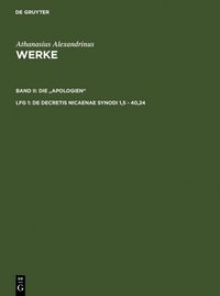 Produktbild: De decretis Nicaenae synodi 1,5 - 40,24