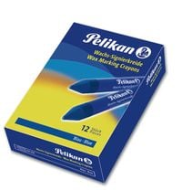 Produktbild: Pelikan Wachs-Signierkreide f&uuml;r glatte Untergr&uuml;nde, 12er Set, Blau