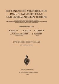 Produktbild: Ergebnisse der Mikrobiologie Immunit&auml;tsforschung und Experimentellen Therapie
