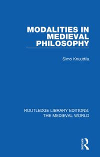 Produktbild: Modalities in Medieval Philosophy