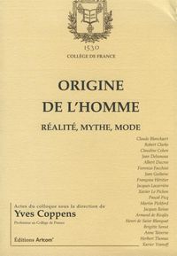 Produktbild: Origine de l'homme : r&eacute;alit&eacute;, mythe, mode