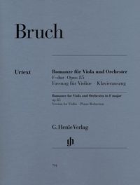 Produktbild: Max Bruch - Romanze F-dur op. 85