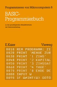 Produktbild: BASIC-Programmierbuch