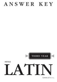 Produktbild: Henle Latin Third Year Answer Key