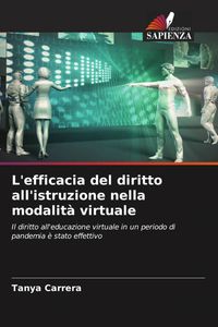Produktbild: L'efficacia del diritto all'istruzione nella modalit&agrave; virtuale