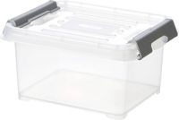 Produktbild: Curver 248389 Aufbewahrungsbox HANDY stapelbar (L x B x H) 215 x 170 x 100 mm Transparent 1 St.