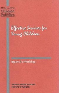Produktbild: Effective Services for Young Children