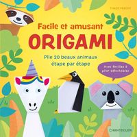 Produktbild: Origami : plie 20 beaux animaux &eacute;tape par &eacute;tape : facile et amusant