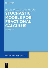 Produktbild: Stochastic Models for Fractional Calculus