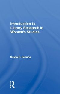 Produktbild: Searing, S: Introduction to Library Research in Women's Stud