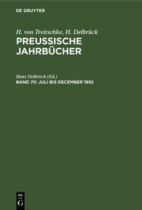 Produktbild: Juli bis December 1892