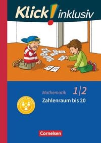 Produktbild: Klick! inklusiv - Mathematik, Grundschule / F&ouml;rderschule - Themenhefte f&uuml;r Lernende mit F&ouml;rderbedarf - 1./2. Schuljahr