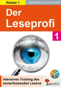 Produktbild: Der Leseprofi / Lesetraining Klasse 1