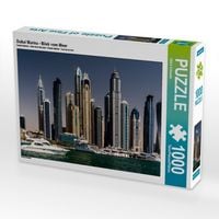 Produktbild: CALVENDO Puzzle Dubai Marina - Blick vom Meer 1000 Teile Puzzle quer | 1000 Teile Lege-Gr&ouml;&szlig;e 64 &times; 48 cm Foto-Puzzle f&uuml;r gl&uuml;ckliche Stunden
