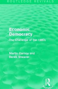 Produktbild: Carnoy, M: Economic Democracy