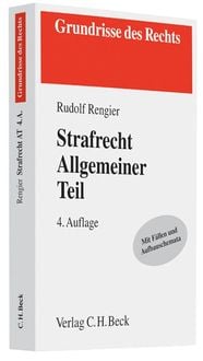 Produktbild: Strafrecht Allgemeiner Teil