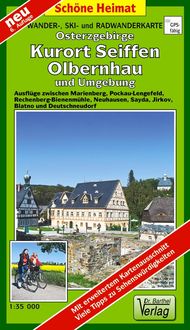 Produktbild: Wander- Ski- und Radwanderkarte Osterzgebirge, Kurort Seiffen, Olbernhau und Umgebung