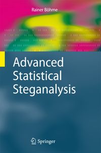 Produktbild: Advanced Statistical Steganalysis