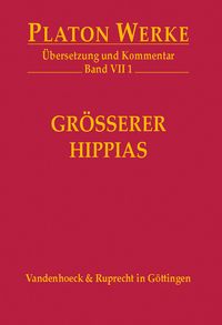 Produktbild: VII 1 Gr&ouml;&szlig;erer Hippias