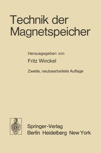 Produktbild: Technik der Magnetspeicher