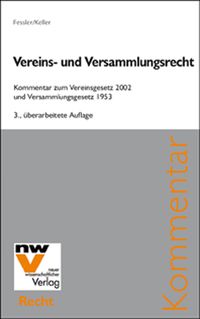 Produktbild: Vereins- und Versammlungsrecht