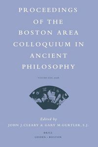 Produktbild: Proceedings of the Boston Area Colloquium in Ancient Philosophy