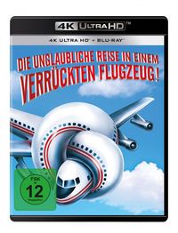 Produktbild: Die unglaubliche Reise in einem verr&uuml;ckten Flugzeug (4K Ultra HD) (+ Blu-ray)