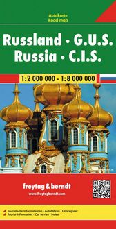 Produktbild: freytag & berndt Stra&szlig;enkarte Russland - G.U.S. 1:2 Mio.