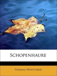 Produktbild: Whittaker, T: Schopenhaure