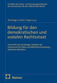 Produktbild: Bildung f&uuml;r den demokratischen und sozialen Rechtsstaat