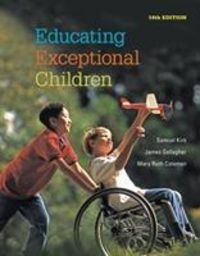 Produktbild: Gallagher, J: Educating Exceptional Children
