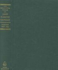 Produktbild: The Collected Works of James Clarence Mangan Poems V1