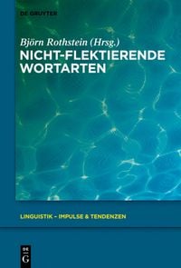 Produktbild: Nicht-flektierende Wortarten
