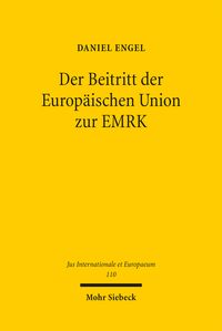 Produktbild: Der Beitritt der Europ&auml;ischen Union zur EMRK