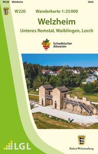 Produktbild: W220 Wanderkarte 1:25 000 Welzheim