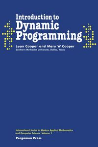 Produktbild: Introduction to Dynamic Programming