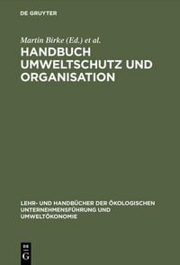 Produktbild: Handbuch Umweltschutz und Organisation