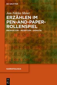 Produktbild: Erz&auml;hlen im Pen-and-Paper-Rollenspiel