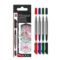 Produktbild: Marabu Permanent Marker Graphix Set Once Upon A Time 4 Teile