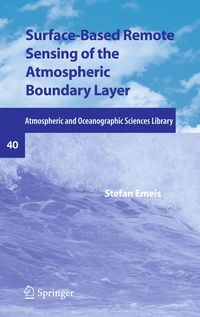 Produktbild: Surface-Based Remote Sensing of the Atmospheric Boundary Layer