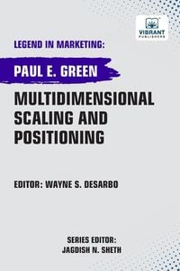 Produktbild: Multidimensional Scaling and Positioning