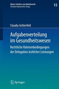 Produktbild: Aufgabenverteilung im Gesundheitswesen