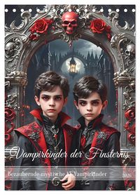 Produktbild: Vampirkinder der Finsternis (Tischkalender 2026 DIN A5 hoch), CALVENDO Monatskalender