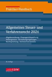 Produktbild: Praktiker-Handbuch Allgemeines Steuer-/Verfahrensrecht 2026, 38.Auflage